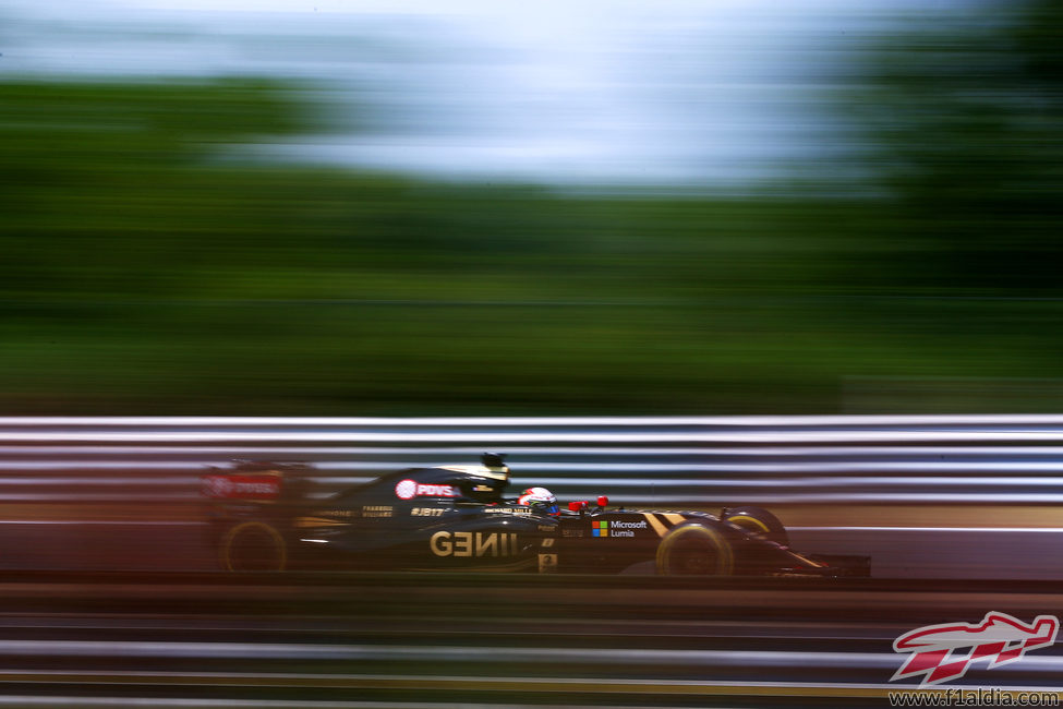 Pastor Maldonado no pasa a la Q3 del GP de Hungría 2015