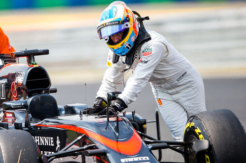 Fernando Alonso intento volver a la clasificación