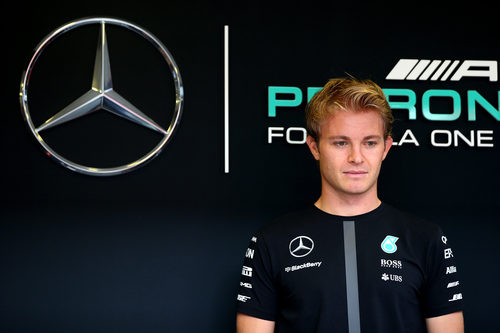 Nico Rosberg se prepara para el fin de semana en Spa