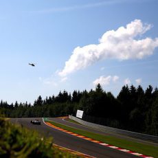 Sergio Pérez no pudo con Hülkenberg en los libres del viernes