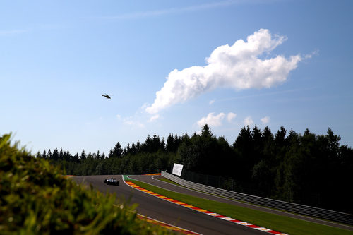 Sergio Pérez no pudo con Hülkenberg en los libres del viernes