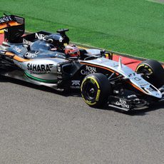 Nico Hülkenberg termina en sexta posición en la FP2 del GP de Bélgica 2015