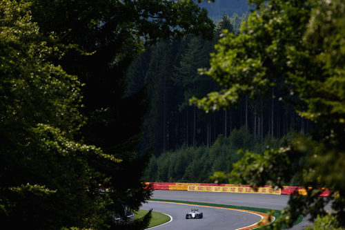 Trabajo aerodinámico para Williams en los entrenamientos