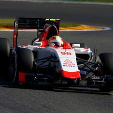 Roberto Merhi rueda sin problemas en los L1