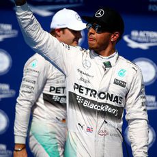 Lewis Hamilton suma su sexta pole consecutiva