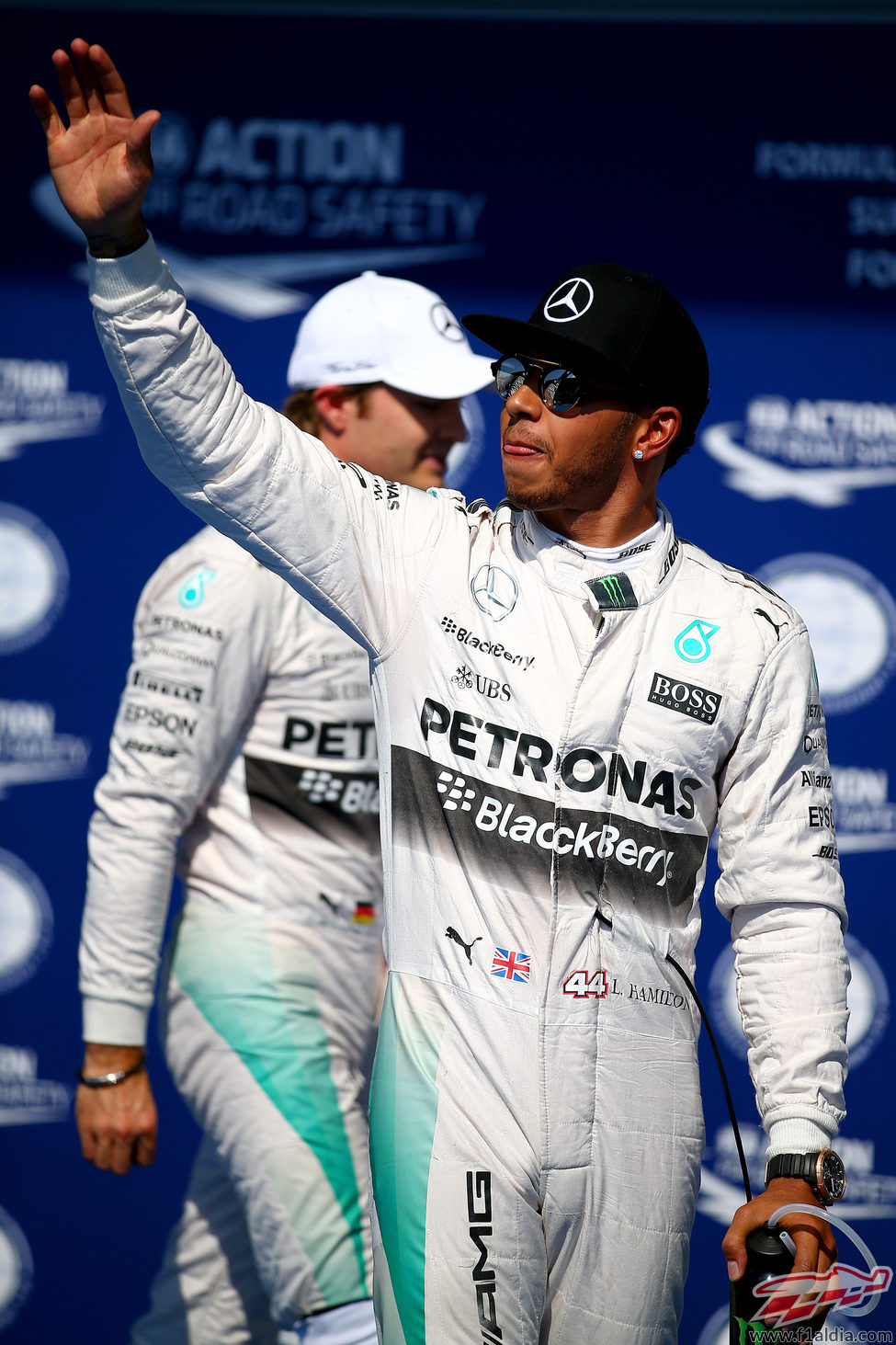 Lewis Hamilton suma su sexta pole consecutiva