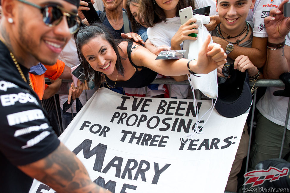 ¿Boda de Lewis Hamilton?