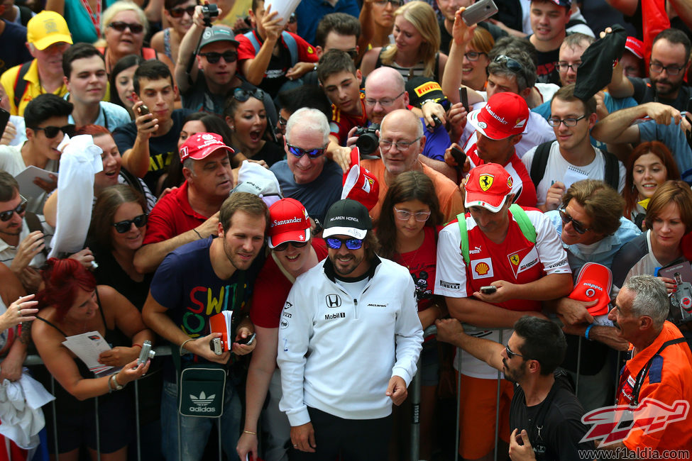 Cariño para Fernando Alonso