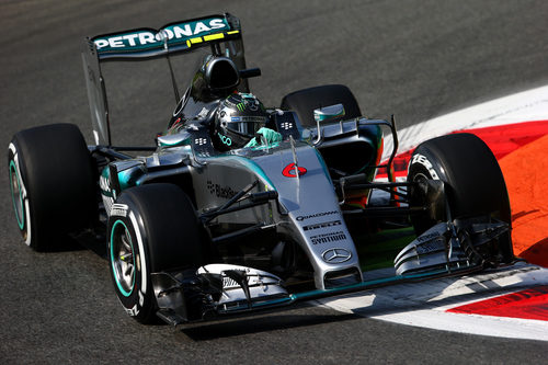 Nico Rosberg, segundo en la jornada del viernes
