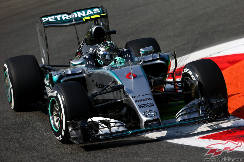 Nico Rosberg, segundo en la jornada del viernes