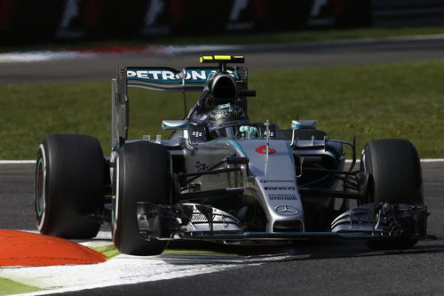 Nico Rosberg acabó segundo la jornada del viernes