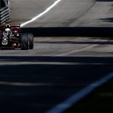 Romain Grosjean arrancará octavo en Italia