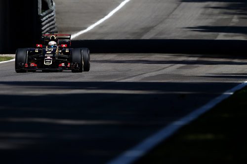 Romain Grosjean arrancará octavo en Italia