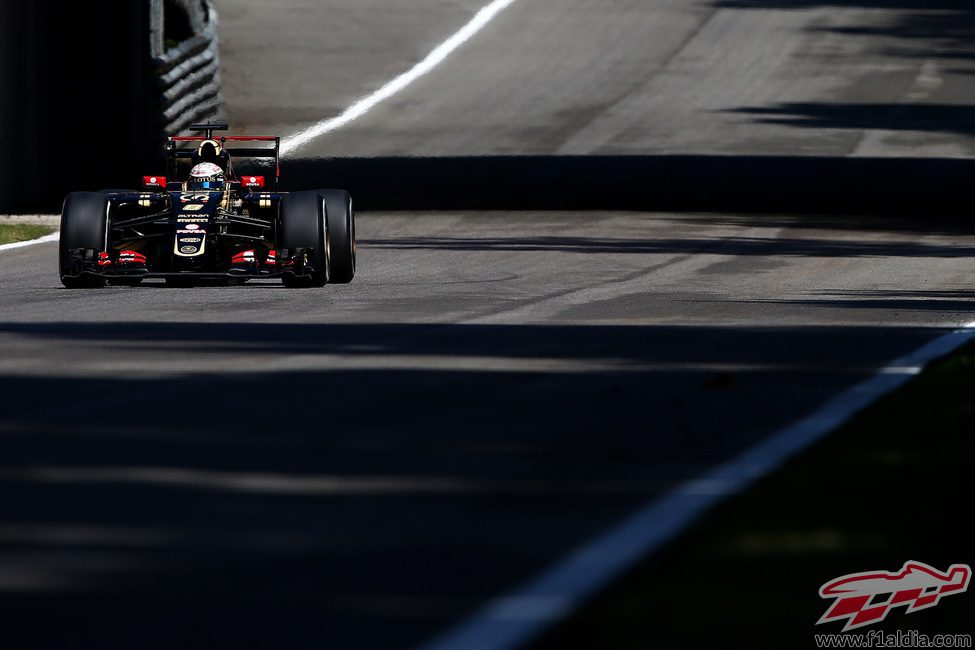 Romain Grosjean arrancará octavo en Italia