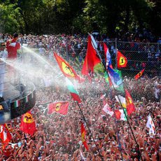 Mágico podio en Monza frente a los tifosi