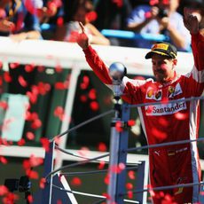 Segundo puesto para Sebastian Vettel en Italia