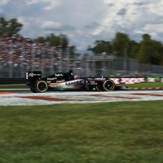 Nico Hülkenberg exprime su VJM08 en Monza