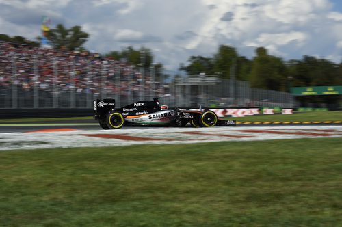 Nico Hülkenberg exprime su VJM08 en Monza