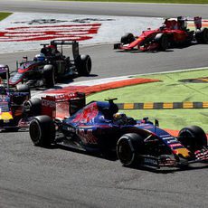 Carlos Sainz mantiene un buen ritmo de carrera