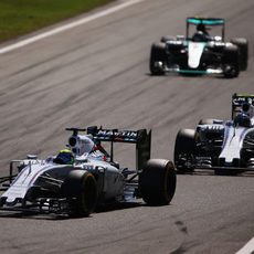 Los dos Williams mantienen a Nico Rosberg atrás