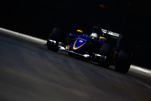 Marcus Ericsson en acción