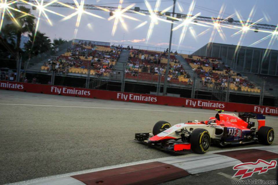 Alexander Rossi afronta su primera clasificación con un F1