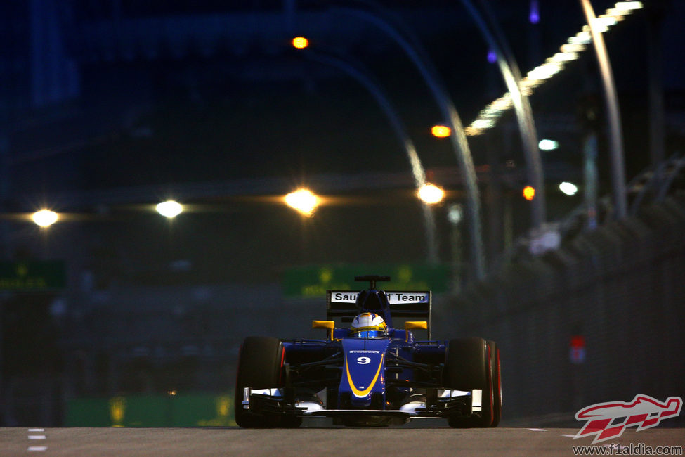 Marcus Ericsson comenzará la carrera desde la parte de atrás