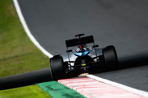 Chispas para Valtteri Bottas en Suzuka