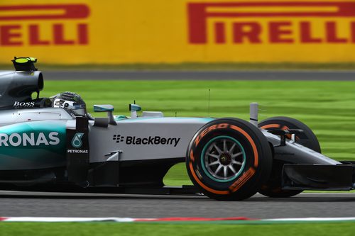 Nico Rosberg se impone a Lewis Hamilton en la clasficación del GP de Japón 2015