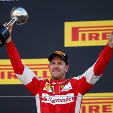 Sebastian Vettel consigue el tercer puesto en Japón