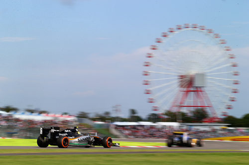 Sergio Pérez termina en 12ª posición en Suzuka