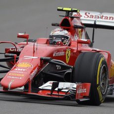 Kimi Raikkonen rodando en los L1