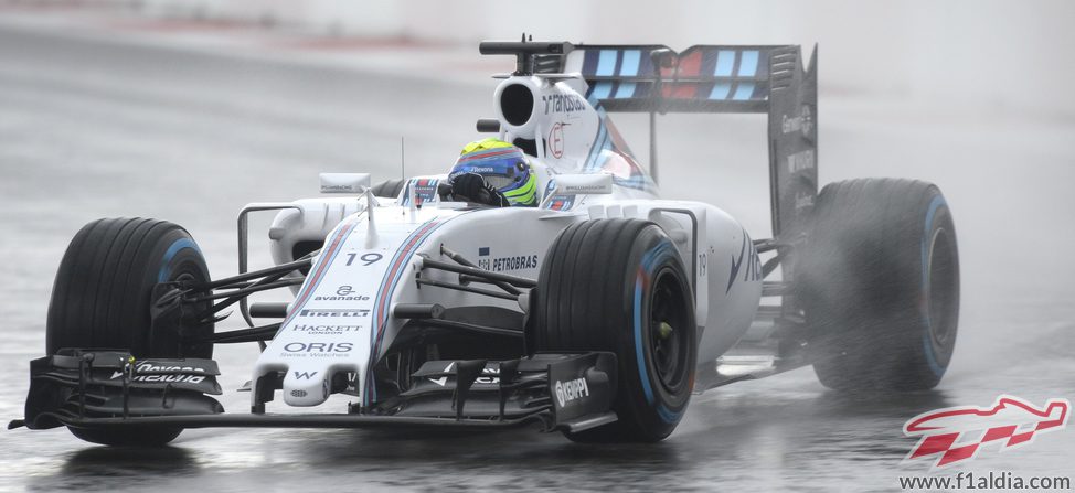Felipe Massa termina líder de los FP2 del GP de Rusia 2015