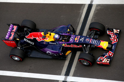 Riccardo fue el mejor clasificado de los Red Bull
