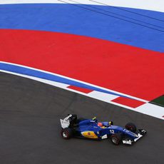 Felipe Nasr monta el superblando para el final de la carrera