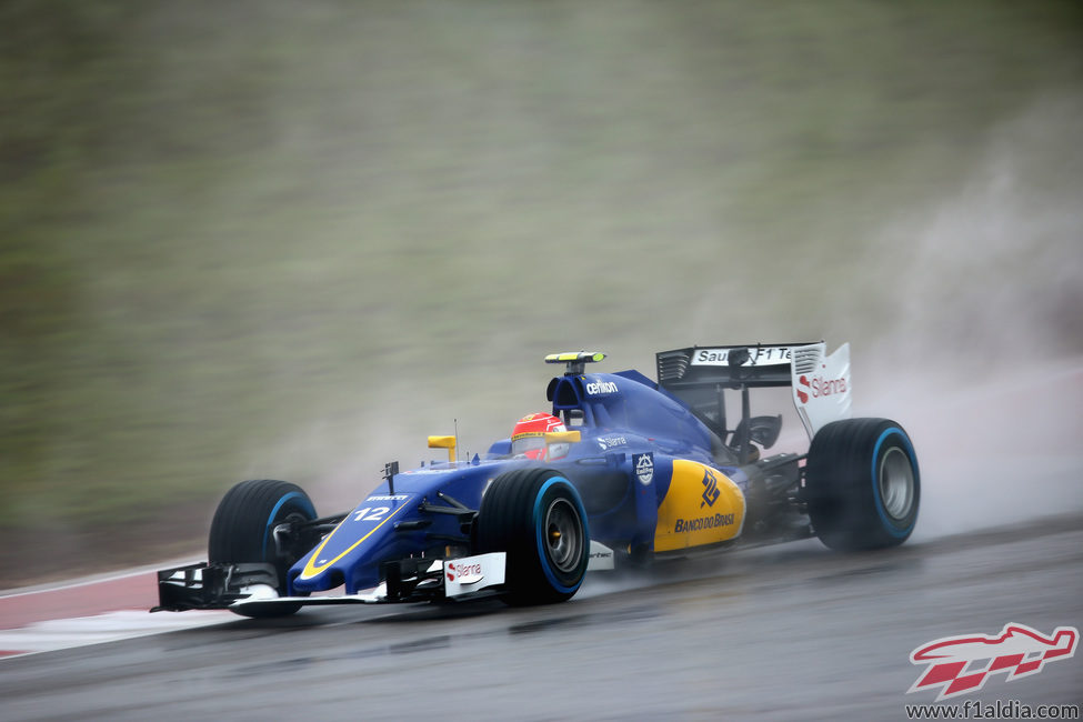 Felipe Nasr se queda en la Q1