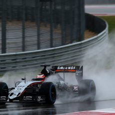 Nico Hülkenberg aprovechó la sesión para marcar un tiempo competitivo