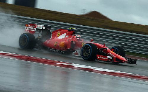 Kimi Raikkonen clasifica en 8ª posición