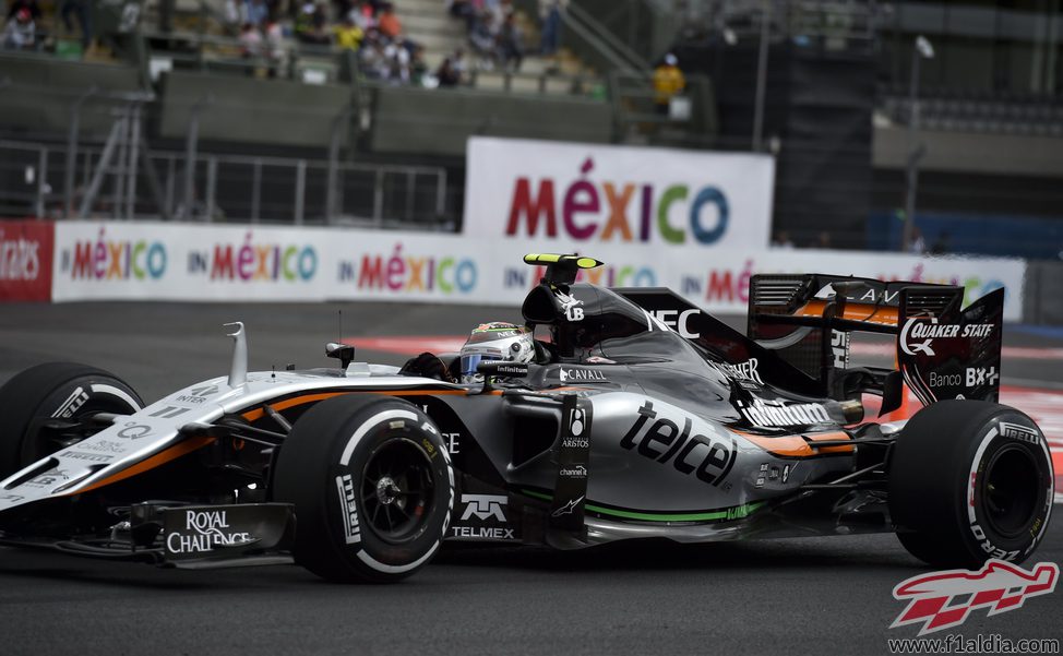 Sergio Pérez tomará la salida en 9ª posición