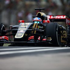 Jolyon Palmer rodando en Interlagos