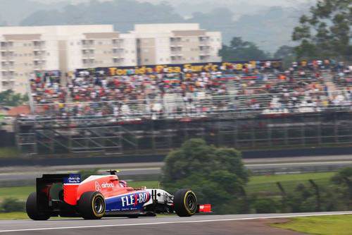 Alexander Rosi rodando en Interlagos