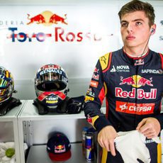 Max Verstappen durante los libres en el GP de Interlagos