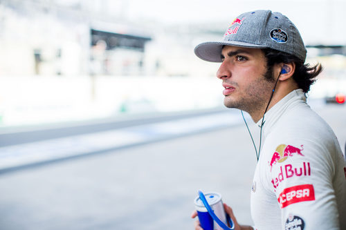 Carlos Sainz en el GP de Brasil