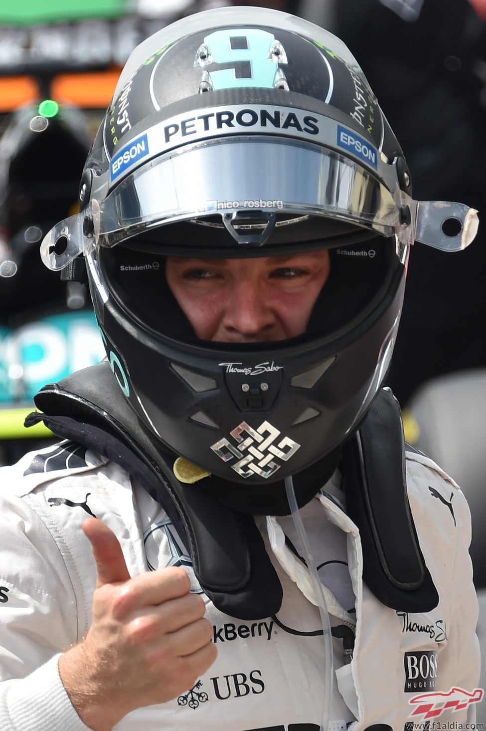Nico Rosberg se hace con la pole en Interlagos