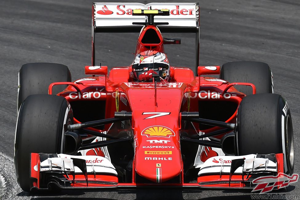 Kimi Raikkonen clasifica en 5ª posición