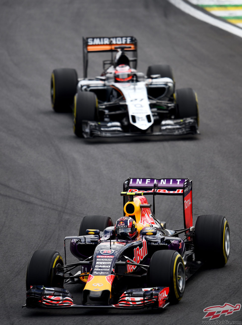 Nico Hülkenberg en la carrera de Interlagos