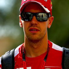 Sebastian Vettel llega a Abu Dabi