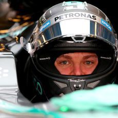 Nico Rosberg trata de mentalizarse para salir a pista