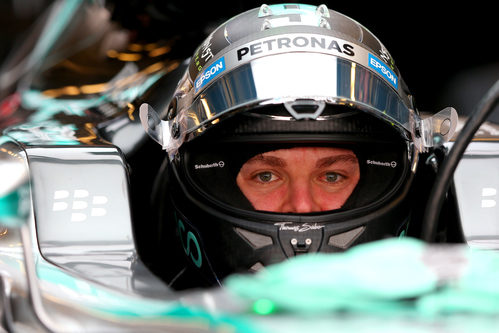 Nico Rosberg trata de mentalizarse para salir a pista
