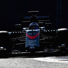 Fernando Alonso exprime su MP4-30